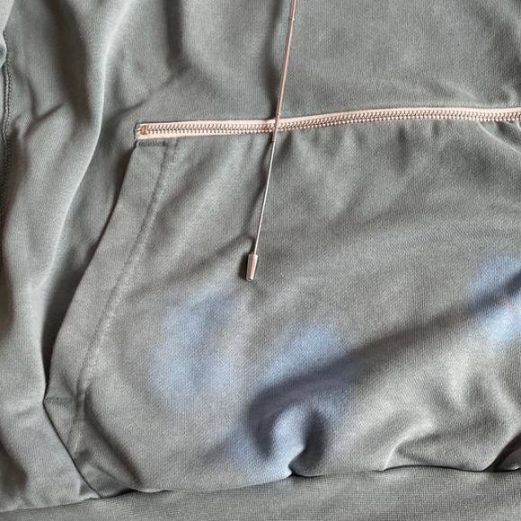 Nike Dri Fit Standard Issue Hoodie Teal Graphic Print Mens L Organic High - Picture 10 of 12